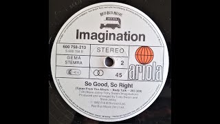 Imagination - So Good,So Right (Extended Funk 1982)