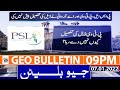 Geo News Bulletin Today 09 PM | Pakistan Super League | 7th Jan 2022