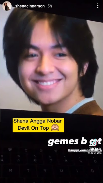 SHENINA CINANAMON NOBAR BARENG ANGGA YUNANDA  FILM DEVIL ON TOP😍❤️👀