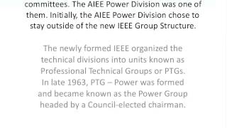 A Condensed History of IEEE and PES screenshot 2
