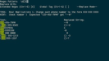 Practice Regular Expressions