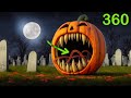 🎃 Halloween Monster Pumpkin Roller Coaster VR/360 3D Experience 🎃