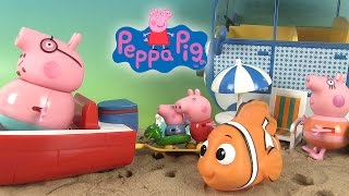 Peppa Pig Bateau Hors-Bord Des Vacances Histoire Holiday Splash Speedboat Jouets En Français