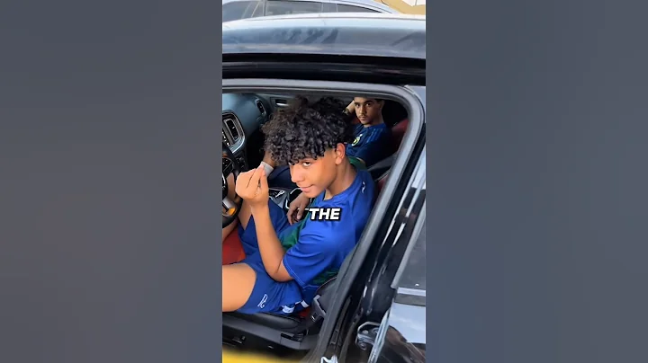 Ronaldo’s Reaction After Cristiano Jr. Damaged His $12 Million Bugatti Will Surprise You #shorts