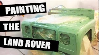 Career Overview PAINTING THE HERITAGE LAND ROVER