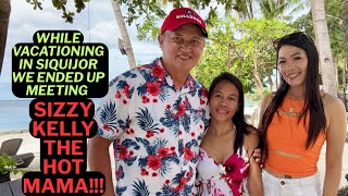 Sizzy Kelly the Hot Mama with Sam & Jane in Siquijor