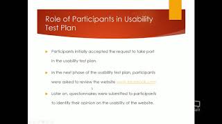 Usability Test Plan