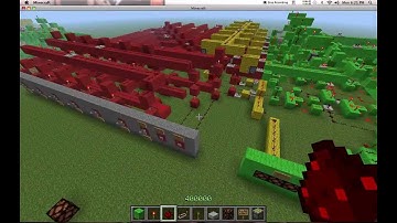 Minecraft redstone - 6 bit subtractor (HD)