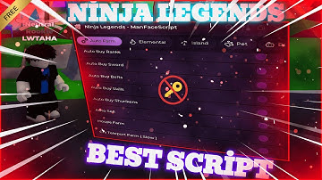 💫(📜New)Roblox Ninja Legends Script Gui Auto Farm,Unlock All Elements,Unlock All Island No Key 2025💫