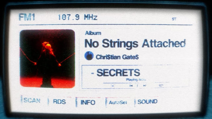 Chri$tian Gate$ - SECRETS (Official Visualizer)