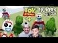 Forky en el Mundo de Plastilina | Toy Story 4 Human Fall Flat | Juegos Karim Juega