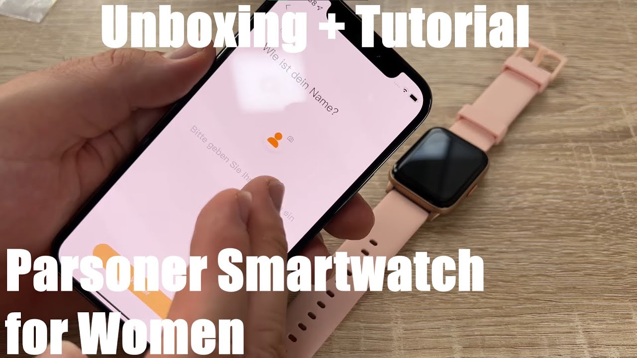 Smart Watch for Women, Parsonver 1.69