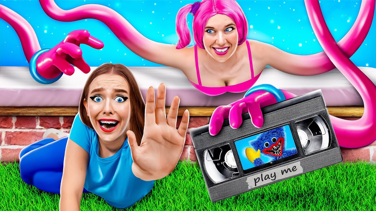 Mene je lovila Mommy Long Legs | Da je Poppy Playtime bilo u stvarnom životu Multi DO Challenge