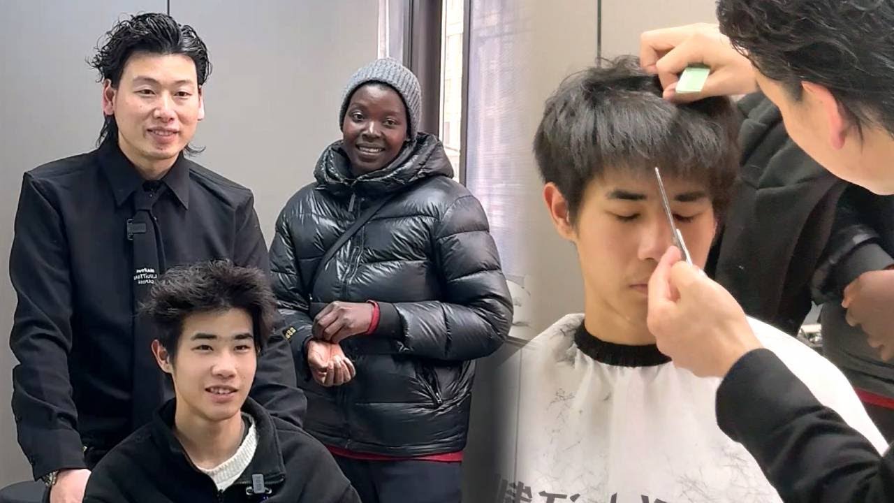 Took my nephew for a haircut today, he looks even more handsome now