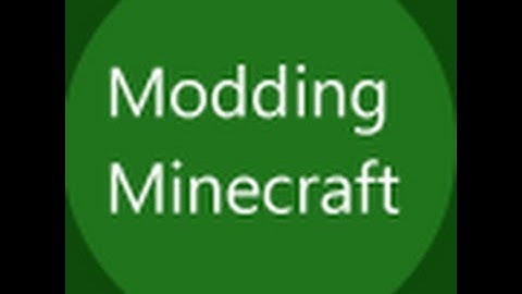 Modding Minecraft - Episode 8 - Making a Mob   Part 1