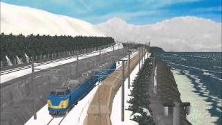 新VRM3★山奥待避線レイアウト完成35 クモヤ試験車