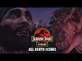 Jurassic Park The Game - All Death Scenes Compilation (When Dinos Attack)