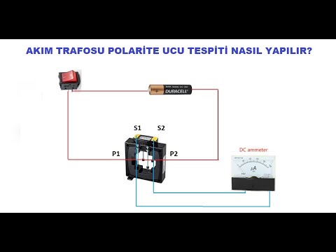 Akım Trafosu Polarite Uçları Nasıl Tespit Edilir? #akımtrafosu #polarite #currenttransformer