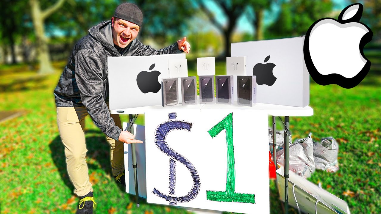 I OPENED A $1 APPLE STORE!