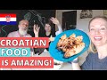 Preparing an AUTHENTIC CROATIAN MEAL with Andrea Pisac! Squid, swiss chard and potatoes!