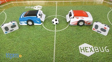 Robotic Soccer from Hexbug