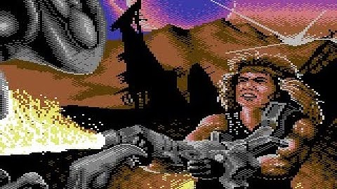 THE COMMODORE ARCHIVE EPISODE 240: TRANTOR: THE LAST STORMTROOPER - c64 - 1987