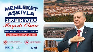 Memleket aşkıyla 3️⃣5️⃣0️⃣ bin yuva tamam!