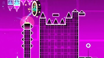 Geometry Dash Map Pack Series - UFO Pack - UFO on Track (by ZelLink) [All Coins]