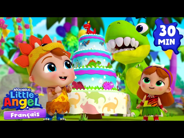 Joyeux anniversaire | Comptines avec Bébé Louis | Little Angel Français
