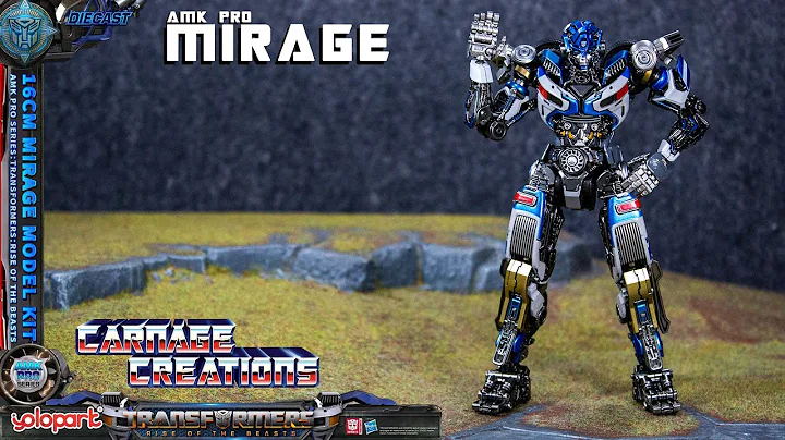 AMK PRO MIRAGE - @yolopark Transformers Rise of the Beasts Model Kit Review (183)