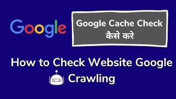 How to check Google Cache | How To Check Google Cache Google Cache Crawler | Hindi | Digital Ritesh