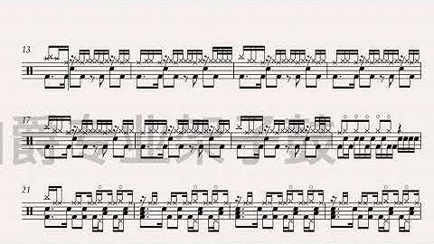 《Clsr》（Electronic Music）Free Dynamic Drum Score