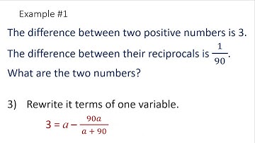 Man vs Maths : L2 Algebra #12