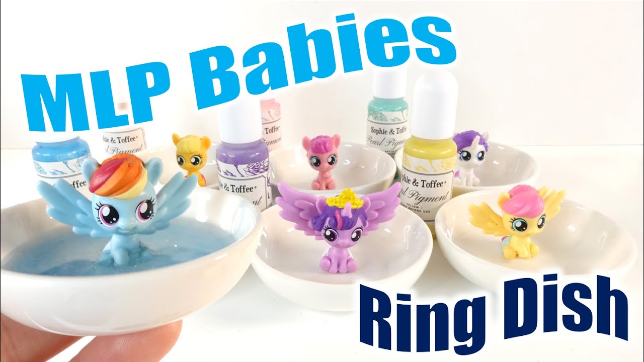 Easy DIY Resin Project - Baby MLP Pony Ring Dishes
