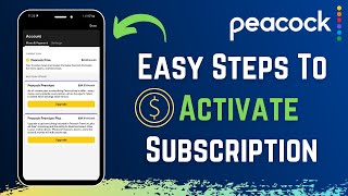 How to Activate Peacock TV !