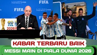 Lionel Messi Main di Piala Dunia 2026? Ini Kata Scaloni
