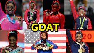 Simone Biles being GOAT for 14 minutes straight