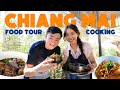 Northern thai food tour  cooking class in chiang mai