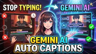 Stop Adding Subtitles Manually in 2026! - Use Gemini AI!