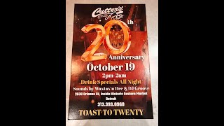 Cutter's Bar & Grill  20th Anniversary in Detroit