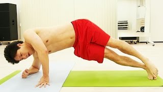お腹周りをスリムにシェイプアップ！お腹周りの贅肉がスッキリ落ちます！（腹筋筋トレ方法は動画の説明欄で詳しく解説しています）