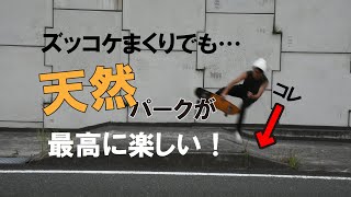 【天然パーク】発見したのでサーフスケートで攻めてみた