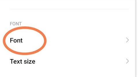 how to change font style in redmi A2, free mein font style Kaise Badle