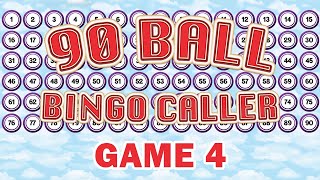 90 Ball Bingo Caller Game - Game 4 screenshot 3