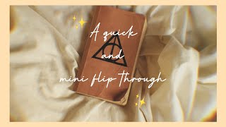 journal series [1] // a quick and mini flip through ✨