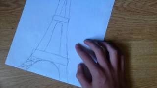 Comment dessiner la Tour Eiffel facilement (2)