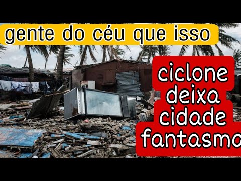URGENTE: Ciclone assustador deixa cidade fantasma