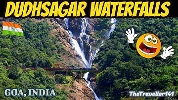 Dudhsagar Waterfalls in Goa, India from Chennai Express!