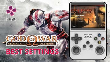 How To Play GOD OF WAR on R36s-Anbernic-Android | PSP PPSSPP BEST SETTINGS