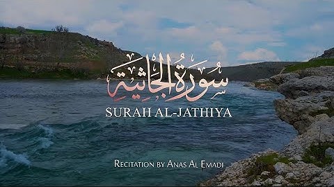 Surah AlJathiya | Anas AlEmadi | English Translation | سورة الجاثية مترجمة | أنس العمادي